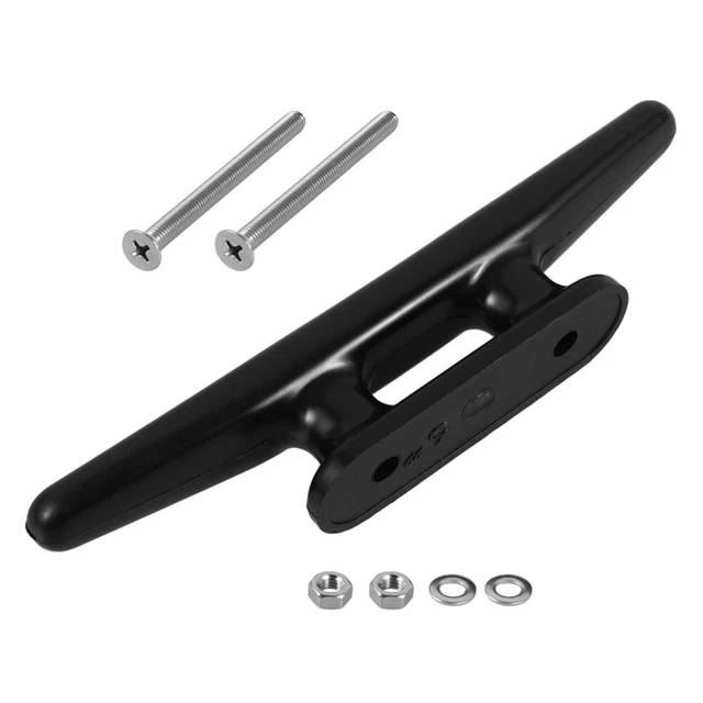Lot De 5 Taquets En Plastique 20,3 Cm Pour Kayak Et Bateau - Noir - Solides Et Faciles à Installer