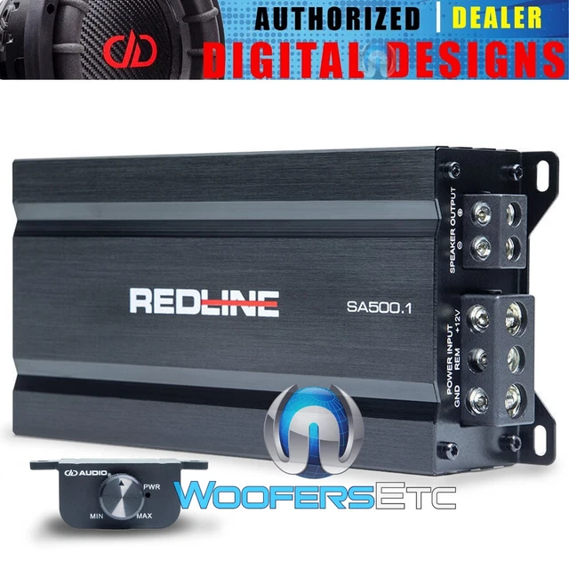 DD AUDIO RLSA500.1 Car Monoblock Dynamic 1000W Subwoofers Bass