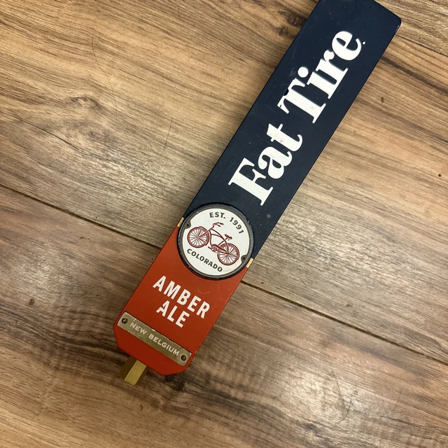 New Belgium Fat Tire-BEER TAP HANDLE