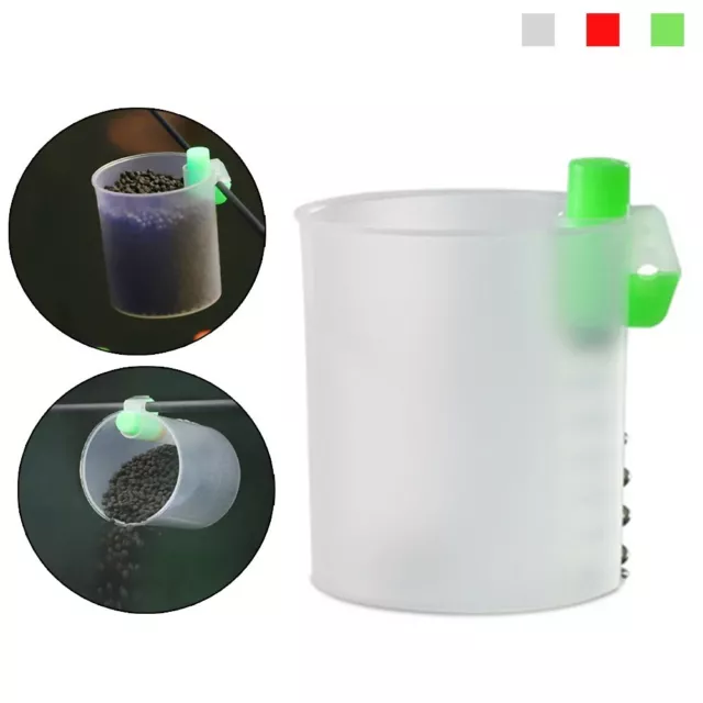 Pentola di alimentazione tazza pellet flessibile - vasi palo per carpa con clip