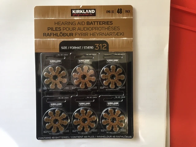 Kirkland Hearing Aid Batteries