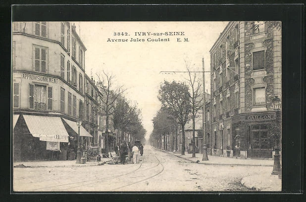 CPA Ivry-sur-Seine, Avenue Jules Coutant