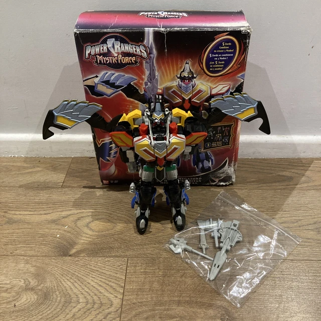 O Ranger Dx POWER RANGERS DX Mystic Force Titan Megazord With Sword - Boxed £79.99 ...