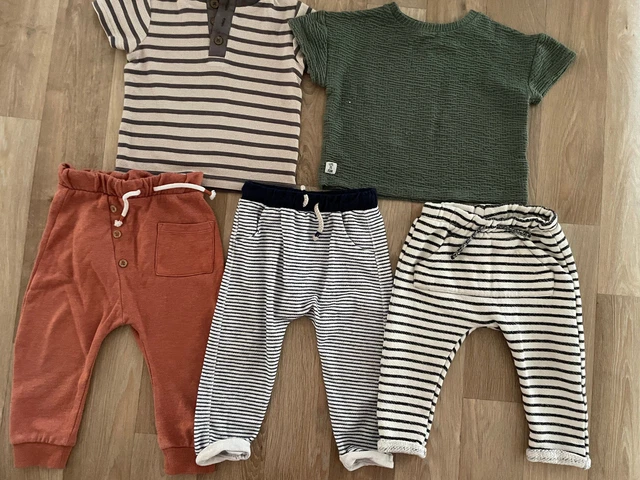 Baby Boy 12-18 months Bundle Tops & Bottoms F&F Nutmeg Primark George