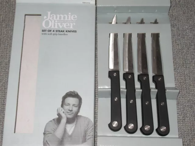 Jamie Oliver Steakbesteck Steakmesserset  4-teilig NEU u. OVP