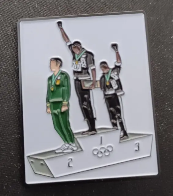 Olympic Pin: Tommie Smith Olympic Pin Mexico City 1968 Olympic Pin Tommie Smith