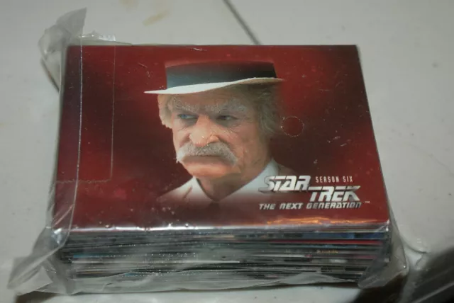 Star Trek TNG Next Generation Season 6 - 108 card set from skybox 1997