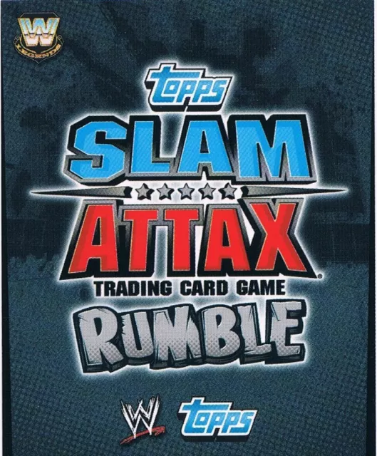 WWE Slam Attax TCG Rumble Choose One Legend Card from List [Part 1/2]
