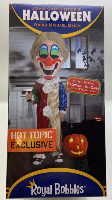 Young Michael Myers Halloween Bobblehead Royal Bobbles New In Box Hot Topic Excl 2