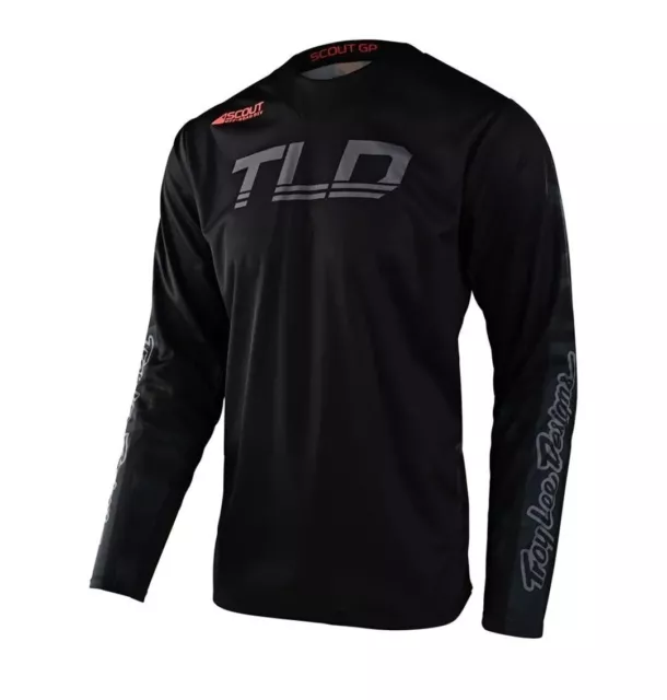 Troy Lee Designs Scout GP Recon Brushed Mens Motocross Jersey - Camo Black Large