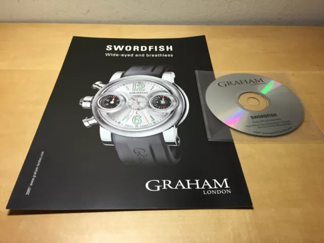 Press Release Graham Swordfish + CD - English - Watches - For Collectors