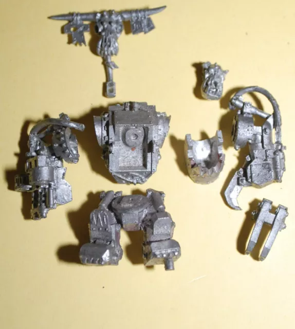 Warhammer 40k - Orks, Classic Metal Ork  , Metal Warboss Ghazghkull Thraka