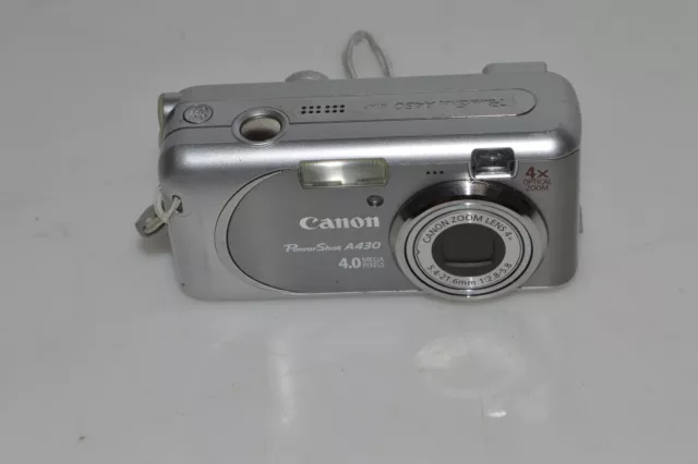 ^^ CANON PC1186 Powershot A430 4.0 Mega Pixel Fotocamera Digitale (HRT62)