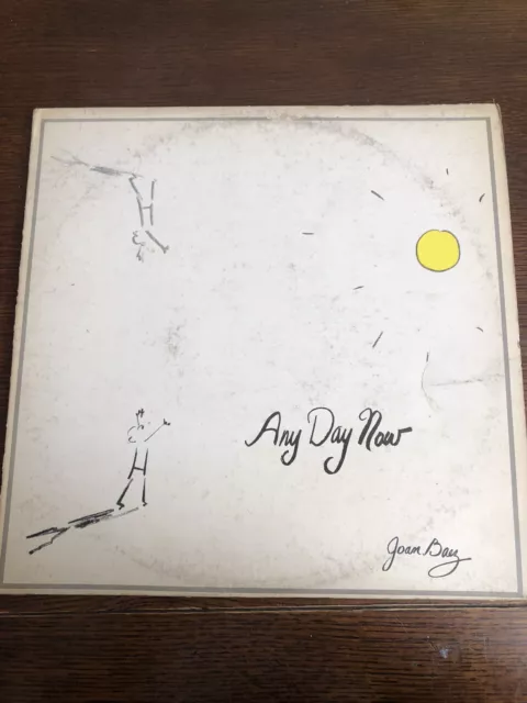 JOAN BAEZ - Any Day Now (Bob Dylan Songs) - 12" Vinyl Record 2xLP - VG