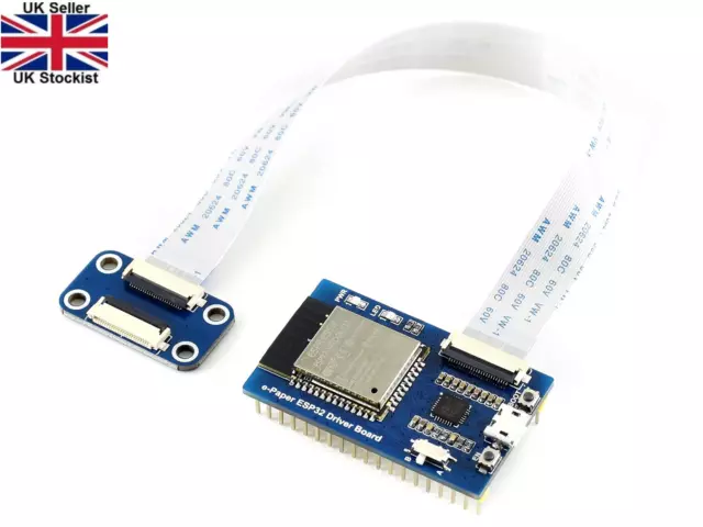 Waveshare Universal e-Paper Driver Board with WiFi Bluetooth SoC ESP32 Onboard