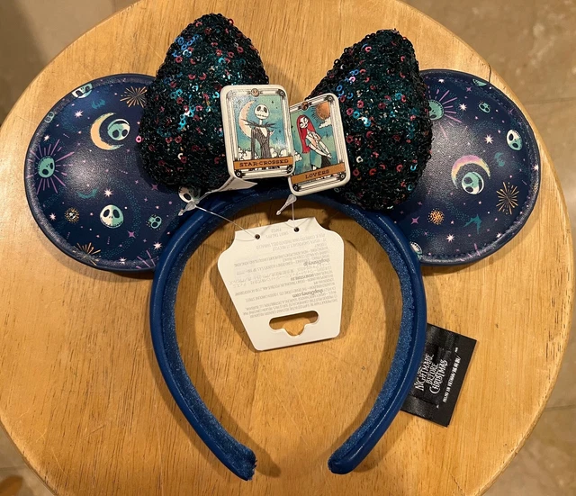 DISNEY PARK 2024 Nightmare Before Christmas Jack and Sally Ears