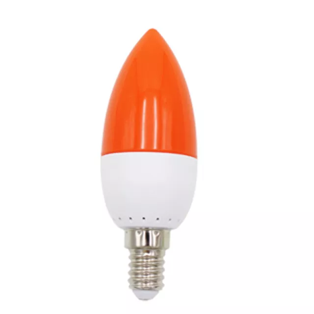 E14 LED color candle tip bulb, color candle light,red O7M55628