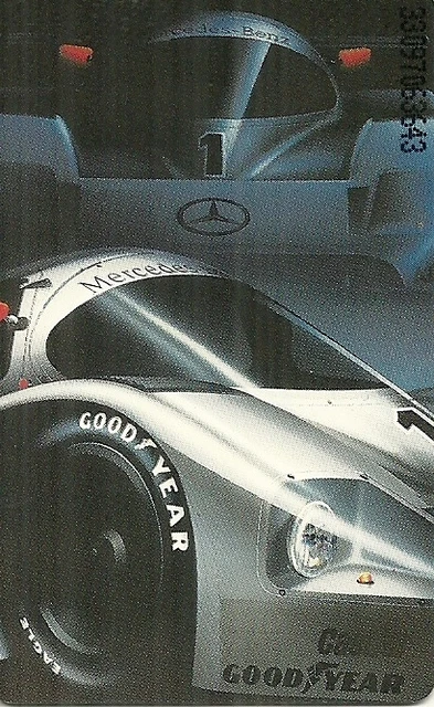 Rare / Carte Telephonique- Goodyear Pneu Tyre Formule 1 F1 Racing Car Phonecard