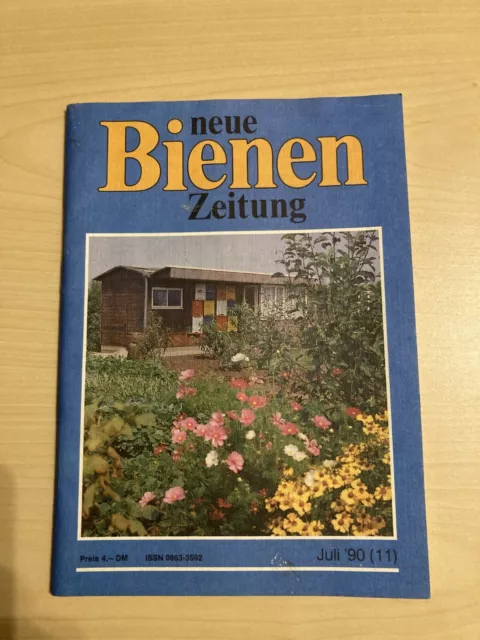 Neue Bienen Zeitung / Imkerzeitung Juli 1990