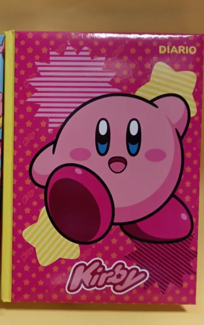 Diario Scuola 12 Mesi Non Datato -Kirby Nintendo- Franco Panini 2022/23