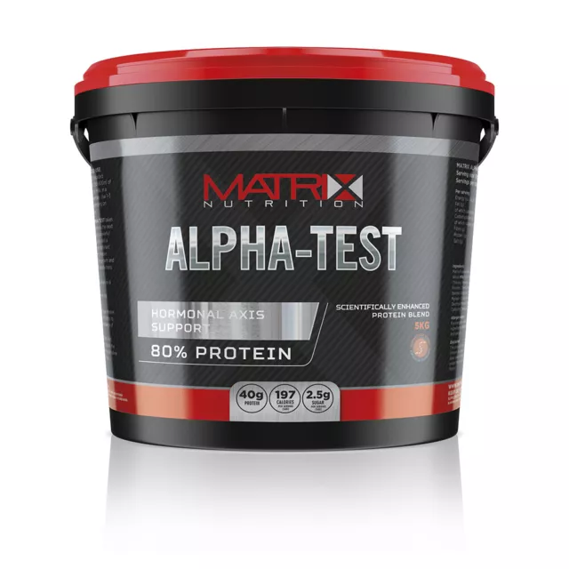 Matrix Nutrition - Alpha Test Optimum Protein Powder - All Sizes