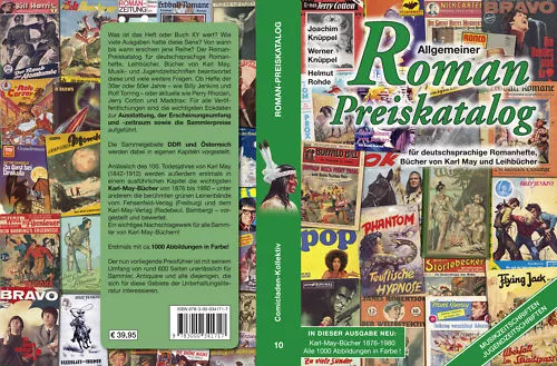 Allgemeiner Roman Preiskatalog ehemals Hethke Sammlerpreise für Romanhefte