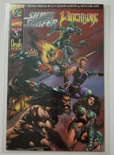 Devil's Reign #1/2 (Marvel & Top Cow, 1996) Wizard, Silver Surfer, Withcblade