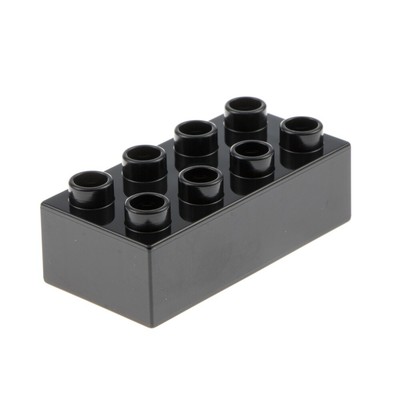 Duplo 1 X Lego Duplo Pierre à Motif Noir 2 Avec Blason Bouclier Lion Imprimé pour 