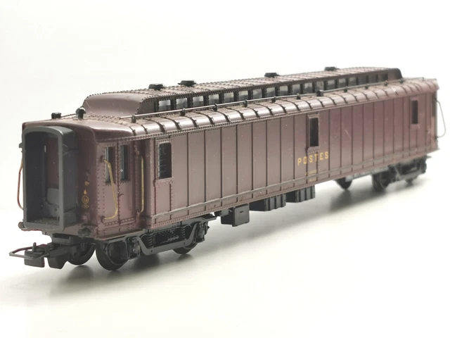 Wagon Postal HO RMA SNCF Déclassé Ref 326 – Kit En Excellent état