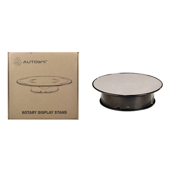 Rotary Display Turn Table 8 Inches with Silver Top 1/43, 1/64, 1/32, 1/24 by ...