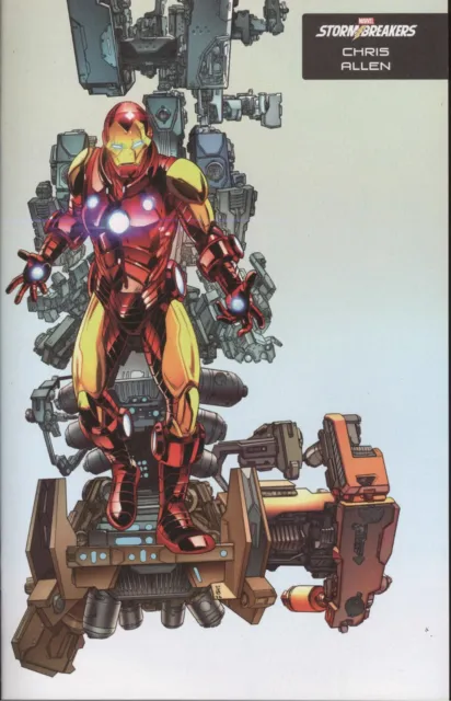 Invincible Iron Man #2 Allen Stormbreakers Variant Vf/Nm Marvel Hohc 2023