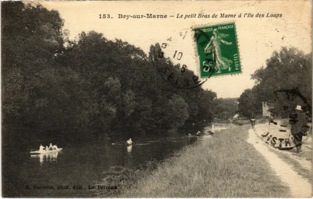 CPA Bry sur Marne Le petit Bras de Marne FRANCE (1338126)