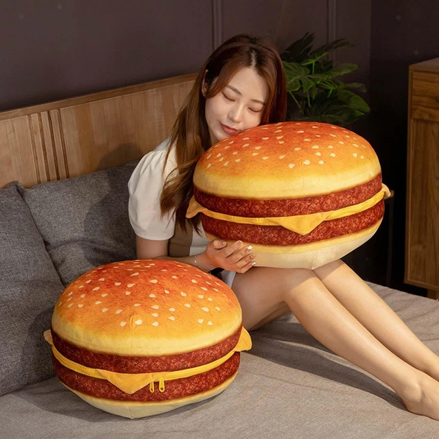 Simulation Hamburger Oreiller En Peluche Coussin Décoratif Enfants Enfants