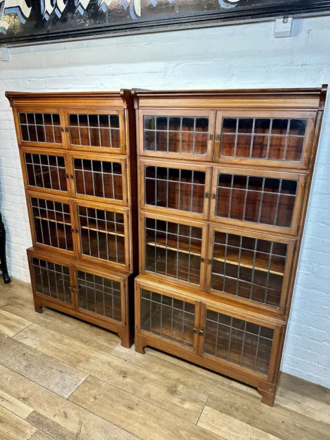 Antique Mahogany Minty Bookcase , Globe Wernicke Style . Free Delivery Available
