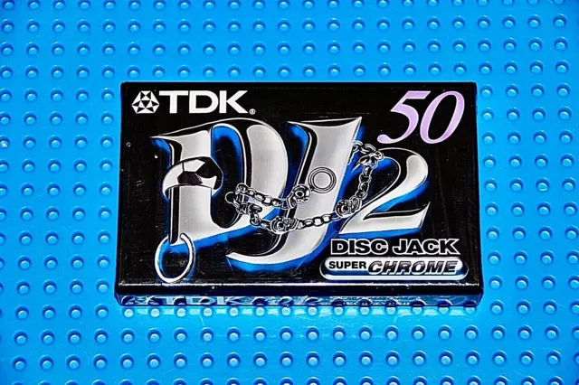 Tdk  Dj-2   Disc Jack   50 Type Ii      Blank Cassette Tape  (1) (Sealed)