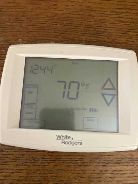 White Rodger’s Big Blue Programmable Universal Touchscreen Thermostat
