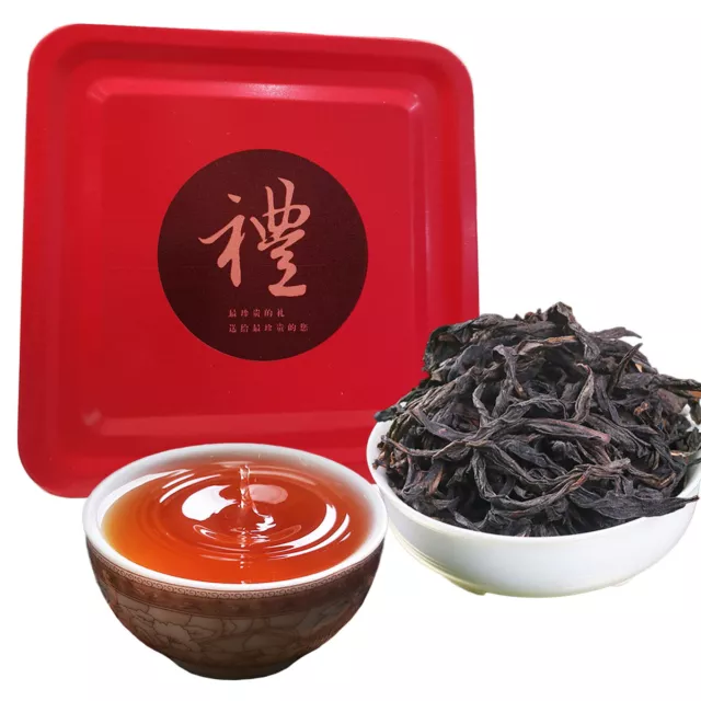 Big Black Robe Tea 100g Top Oolong Tea Thé Noir Biologique Feuille