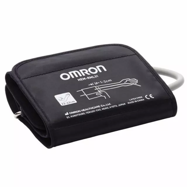 Omron HEM-RML31 Easy Wrap Blood Pressure Monitor Cuff - Medium & Large 22-42cm