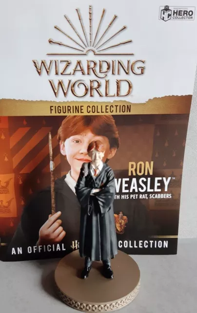 Wizarding World Figurine Collection Harry Potter Ron Weasley with Scabbers #10