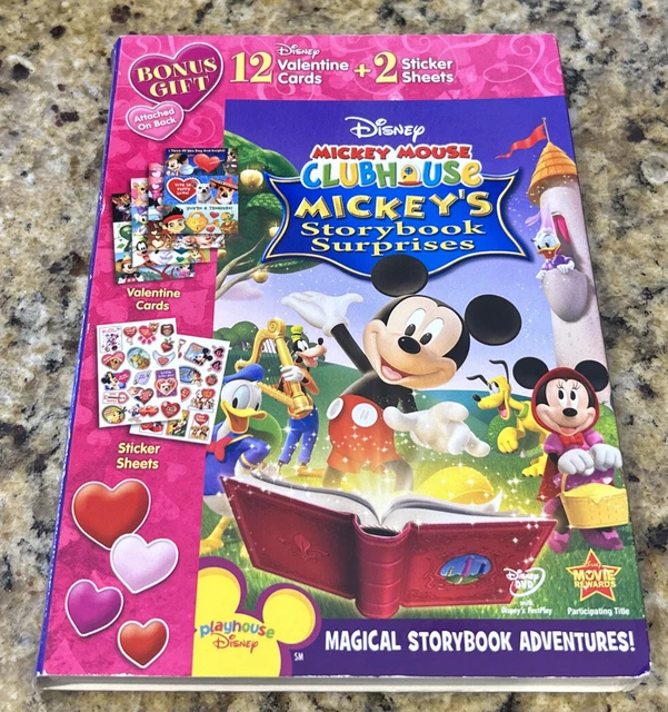 MICKEY MOUSE CLUBHOUSE Mickey s Storybook Surprises DVD 2008 Disc mickey-mouse-clubhouse-mickey-s-storybook-surprises-dvd-2008-disc