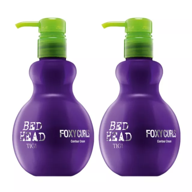 Tigi Bed Head Foxy Curls 2 x 200 ml Contour Cream Set