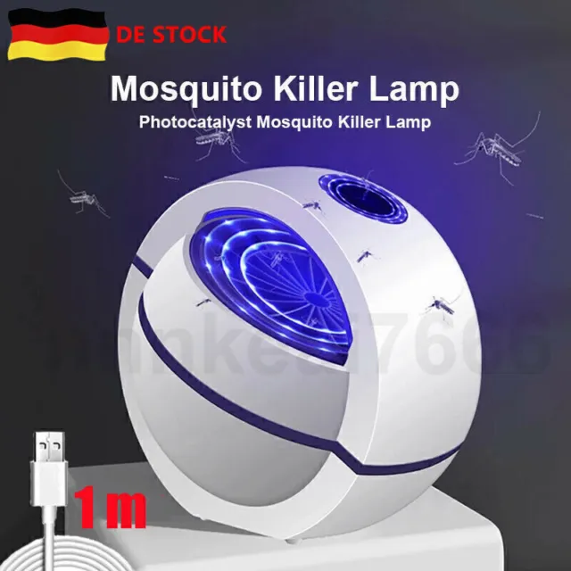 2021 USB Powered Moskito Mörder Lampe Kein Lärm 360 Insekten Mörder Bug Zapper