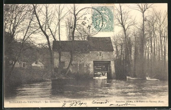 CPA St-Pierre-du-Vauvray, Moulin d´Andé