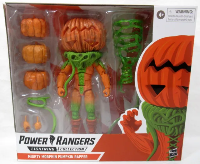 Hasbro Power Rangers Lightning Collection Pumpkin Rapper 6" Figure Sealed