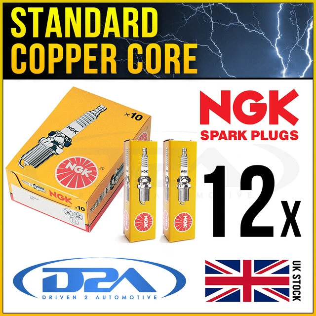 Boîte de 10 bougie d'allumage NGK MAR8B-JDS / 8765 pour moto