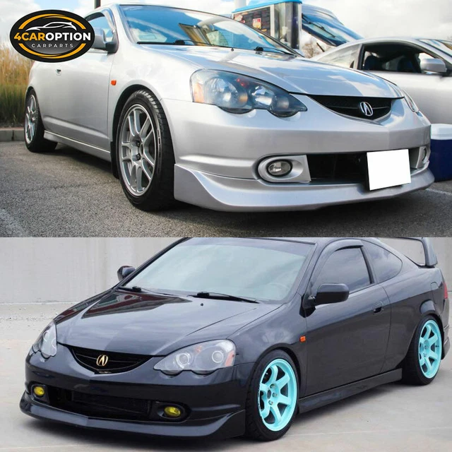 Fits 02-04 Acura RSX Mugen Style PU Front Bumper Lip Spoiler Splitter 2