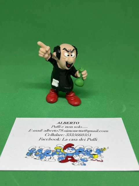 Puffi Smurfs Puffo Gargamella Gargamel With Labglasses 20232 Calzini Rossi