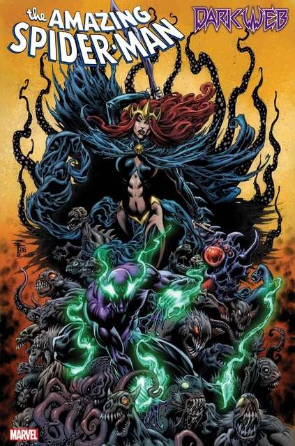 Amazing Spiderman #14 Cvr B Hotz Dark Web Marvel Comics 2022 1st Print NM