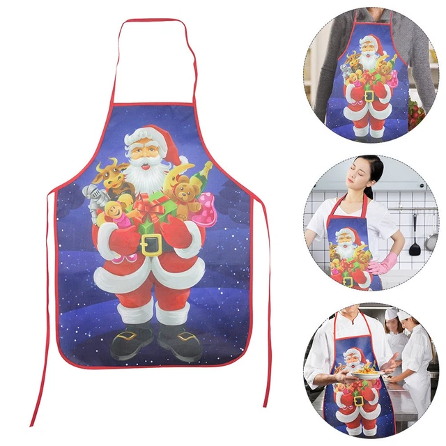 CHEFS APRONS NON-WOVEN Fabric Apron Printing Kitchen Cooking £9.65 ...