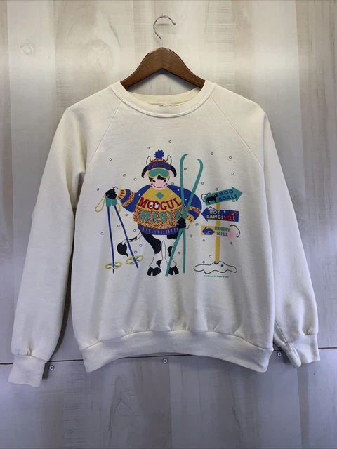 Vintage 1988 Jerzees Cow Skiing Kim Simmons For XSport Mens Size M USA-6905 Vintage 1988 Jerzees Cow Skiing Kim Simmons For XSport Mens Size M USA-6905